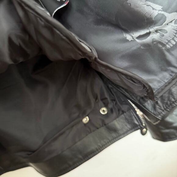 Street & Steel Scooter Leather Jacket - Size Large - Picture 10 of 15